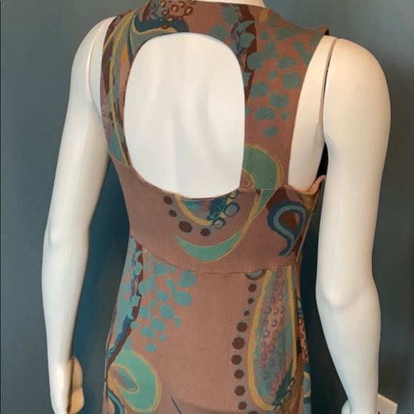 Fresh Produce Brown Maxi Dress with Keyhole Back - Picture 2 of 7